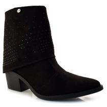 Bota Texana Feminina Quiz Preto 63-1922-13