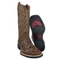 Bota Texana Feminina Vimar Fóssil Bordado VO13F2 Ref 13133
