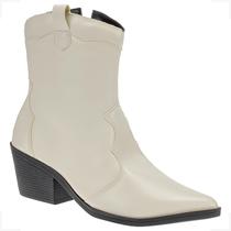 Bota Texana Feminino Coturno Cano Curto Country