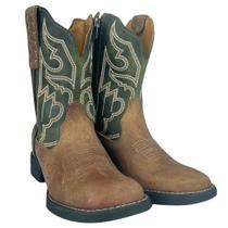 Bota Texana Infantil Goyazes Couro Dallas Furta Cor Dallas Folha Flex Ref:246201-CF Bota Texana Infantil Goyazes Couro Dallas Furta Cor Dallas Folha Flex Ref:246201-CF