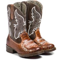 Bota Texana Infantil Menino Conforto 25 ao 36