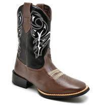 Bota Texana Masculina Delegada Com Bordado Bota Texana Masculina Delegada Com Bordado