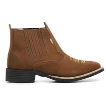 Bota Texana Montaria Botina Country Macia Confortavel