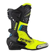Bota Texx Pista Preta Verde E Azul Psbk 38 Bota Texx Pista Preta Verde E Azul Psbk 38