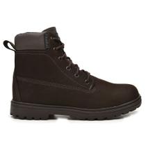 Bota ThaBel Easy Bel Work com Zíper Marrom