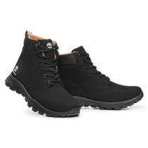 Bota Timberland Brooklin Rock de Couro Cor Black