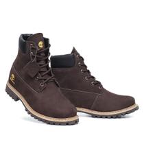 Bota Timberland de Couro Anniversary 6 Inch cor Coffee