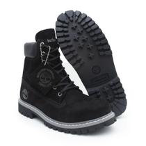 Bota Timberlandy Masculina Couro Brooklin Original Coturno Bota Timberlandy Masculina Couro Brooklin Original Coturno