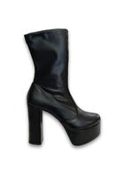 Bota Tipo Meia Preta Varietta Meia Pata