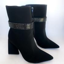 Bota Tira De Strass Preto Bebecê Bota Tira De Strass Preto Bebecê