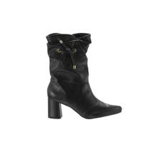 Bota Total Comfort Ramarim Couro Feminino - Preto - 36 Bota Total Comfort Ramarim Couro Feminino - Preto - 36