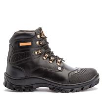 Bota Tratorada Preta Masculina Confortável em Material Premium Moda Casual Uso Diário Bota Tratorada Preta Masculina Confortável em Material Premium Moda Casual Uso Diário