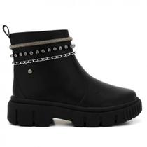 Bota Tratorada Preta Ramarim Cano Curto 2499105 Bota Tratorada Preta Ramarim Cano Curto 2499105
