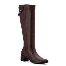 Bota Trilha da Lua Cano Longo - Feminino - Marrom - 34 Bota Trilha da Lua Cano Longo - Feminino - Marrom - 34