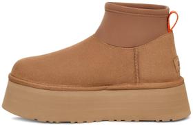 Bota UGG Classic Mini Dipper Feminina - Castanha - Tamanho 11 Bota UGG Classic Mini Dipper Feminina - Castanha - Tamanho 11