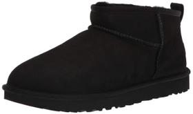 Bota UGG Classic Ultra Mini Feminina Preta - Tamanho 05 Bota UGG Classic Ultra Mini Feminina Preta - Tamanho 05
