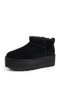 Bota UGG Classic Ultra Mini Platform Feminina Preta - Tamanho 6
