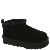 Bota UGG Ultra Mini Platform Infantil Unissex - Preta