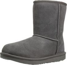 Bota UGG Unisex-Child Classic II cinza tamanho 01