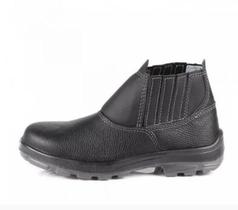Bota Usafe Bracol Elástico Couro Bico PVC CA 48413 Bota Usafe Bracol Elástico Couro Bico PVC CA 48413