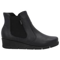 Bota Usaflex Ud26002001 Em Couro Preto Bota Usaflex Ud26002001 Em Couro Preto