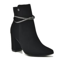 Bota Via Marte 021-002-01 Nobuck Preto