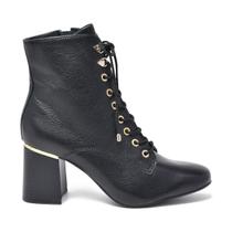 Bota via marte 23 6106 03 preto