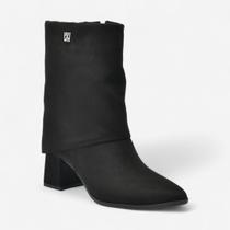 Bota Via Marte Capa Feminina Preto