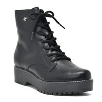 Bota via marte coturno feminino cano curto militar