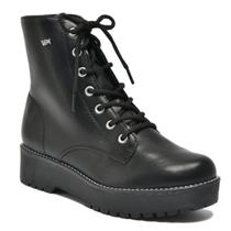 Bota via marte feminina coturno flatform 004-001-01 Bota via marte feminina coturno flatform 004-001-01