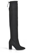 Bota Via Marte Feminina Over The Knee Suede Salto Bloco 23-3511
