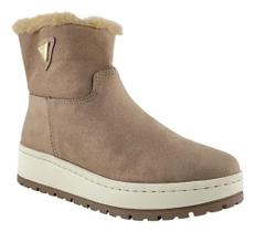 Bota Via Marte Forrada Feminina Camurça 25900204