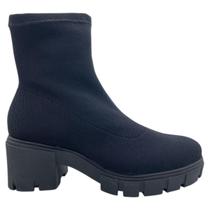 Bota Via Marte Lycra e Salto