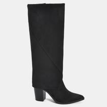 Bota Via Marte Western Capa Preta