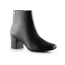 Bota Via Uno 172027 Lisa Salto Baixo Feminina