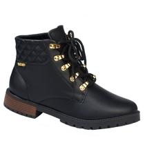 Bota Via Uno Coturno Tratorada Feminina