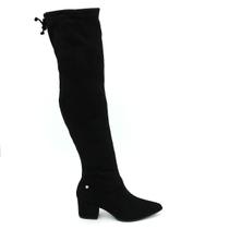 Bota Via Uno Original Cano Longo Salto Grosso Baixo Over Feminino 828023 Bota Via Uno Original Cano Longo Salto Grosso Baixo Over Feminino 828023