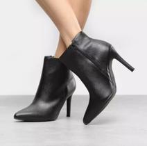 Bota Vizzano Bico Fino Salto 3049.219 Em Pelica ENVIO IMEDIATO Produto Original