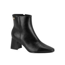 Bota Vizzano Cano Baixo - Feminino - Preto - 37 Bota Vizzano Cano Baixo - Feminino - Preto - 37