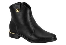 Bota Vizzano Cano Curto Montaria Lisa