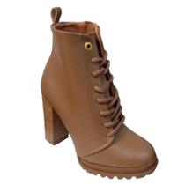 Bota vizzano cano curto ref:3089.100. feminino Bota vizzano cano curto ref:3089.100. feminino