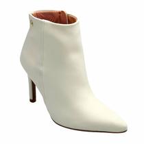 Bota Vizzano Cano Curto Salto Alto Feminina 3049-219 Bota Vizzano Cano Curto Salto Alto Feminina 3049-219