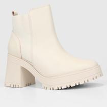 Bota Vizzano Chelsea Tratorada Salto Médio Feminina 3091.100/ (65127)