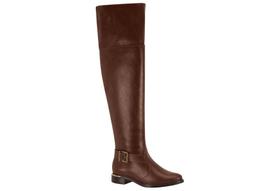 Bota Vizzano Over The Knee Feminina Com Fivela Decorativa E Salto Baixo Cafe Bota Vizzano Over The Knee Feminina Com Fivela Decorativa E Salto Baixo Cafe