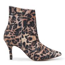 Bota VL Cano Médio Animal Print Onça Salto Fino 8cm Bota VL Cano Médio Animal Print Onça Salto Fino 8cm