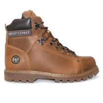 Bota West Coast Masculina Couro Worker Classic 311001