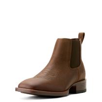 Bota Western ARIAT Booker Ultra para homens Brown Oiled Rowdy