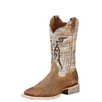 Bota Western ARIAT Mesteno BMVY9 para homens Dust Devil Tan 11W