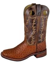 Bota Western Boot Smoky Mountain Danville para homens, conhaque, tamanho 9,5 EUA