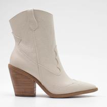 Bota Western Off White Suzana Santos 3560-54798